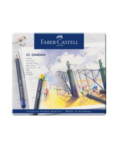 Faber-Castell Aquarellstifte Goldfaber Metallbox 48 Stk.
