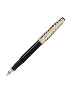 Montblanc Meisterstück Doué Geometry Champagne Gold Classique Füllfederhalter M