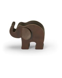 Graf von Faber-Castell Stifteköcher Elefant Medium Dunkelbraun