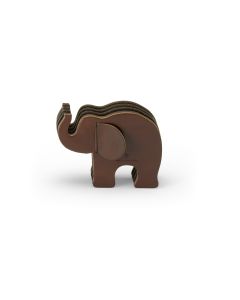 Graf von Faber-Castell Stifteköcher Elefant Klein Dunkelbraun