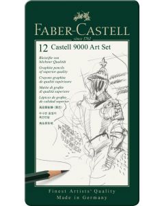 Faber-Castell Bleistift Castell 9000 Art Set 12 Stk.