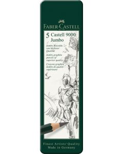 Faber-Castell Bleistift Castell 9000 5 Stk.