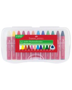 Faber-Castell Wachsmalkreide Jumbo 12 Stk.