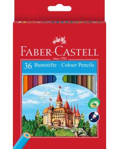 Faber-Castell Buntstifte Castle 36 Stk./ Pack im Kartonetui