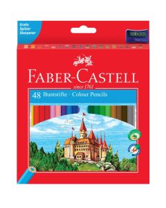 Faber-Castell Buntstifte Castle 48 Stk./ Pack im Kartonetui