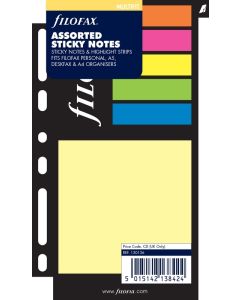 Filofax Haftnotizen Large bunt