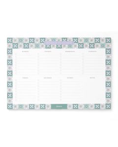 Filofax Notizblock Mediterranean Wochenplaner