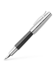 Faber-Castell Füllfederhalter e-Motion Edelharz Parkett schwarz