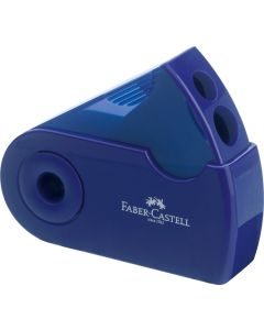 Faber-Castell Spitzer Sleeve Trend rot oder blau