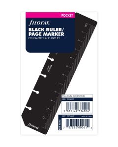 Filofax Lineal Pocket schwarz