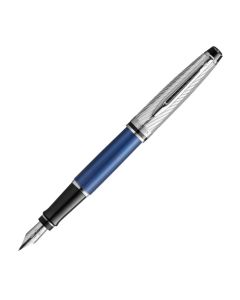 Waterman Füllfederhalter Expert Deluxe Metallic Blue CT M