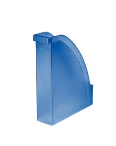 Leitz Plus Stehsammler blau durchsichtig