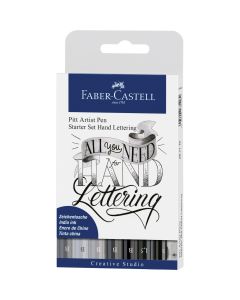 Faber-Castell Tuschestift PITT artist pen Handlettering Starterset 9 teilig