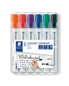 STAEDTLER Whiteboardmarker Lumocolor 351 Rundspitze 6 Stk.