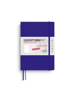 Leuchtturm1917 18 Monatskalender & Notizbuch 1 Woche auf 1 Seite 2026 Medium A5 Softcover Liniert