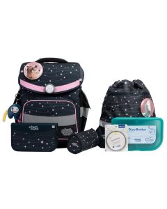 school mood Schulranzenset Timeless Pro Ella - Pony 7 tlg.