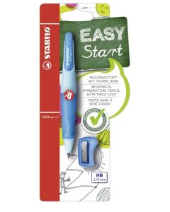 STABILO Druckbleistift EASYergo 3.15 Rechtshänder mit Spitzer, blau/hellblau