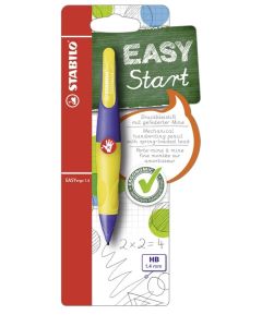 STABILO Druckbleistift EASYergo 1.4 Rechtshänder, violett/neongelb