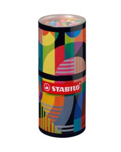 STABILO Fasermaler ARTY Premium Pen 68 in 45er Metallrunddose