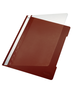 Leitz Hefter Plastik A4 PVC braun