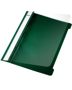 Leitz Hefter Plastik A5 PVC dunkelgrün