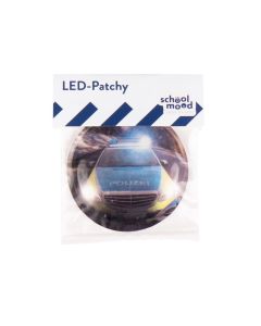 school mood LED-Patchy Polizei