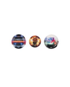 school mood Patchy-Set Feuerwehr 3tlg.