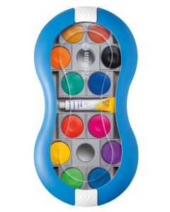 Pelikan Farbkasten Space+ blau 12 Stk.