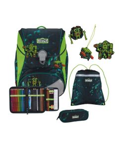 Scout Schulranzen Set Alpha DIN Cubes 4-tlg.