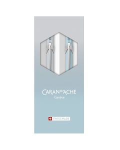 Caran d'Ache Kugelschreiber & Druckbleistift Set 849 Blue Lagoon