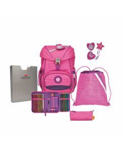 DerDieDas Schulranzen Set ErgoFlex Pretty Unicorn 5-tlg.