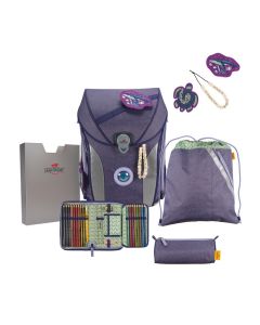DerDieDas Schulranzen Set ErgoFlex Max Exklusiv Eco My Planet 5-tlg.