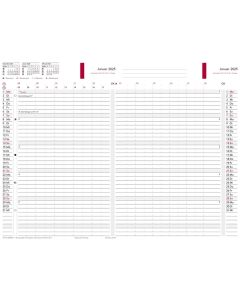 Time/system A5 Business 2025 Monatsplaner