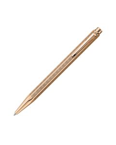 Caran d'Ache Kugelschreiber Ecridor Chevron roségold
