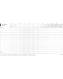 Time/system A5 Business Jahres-Projektplaner 2026 Wochenübersicht