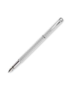 Caran d'Ache Füllhalter Ecridor Chevron silber