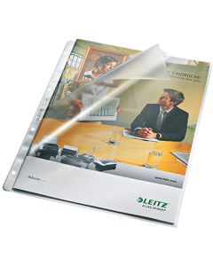Leitz Prospekthülle A4 Seite+oben 
