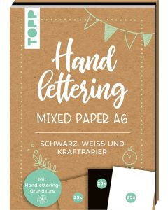 TOPP Kreativpaper: Handlettering Mixed Paper Block A6
