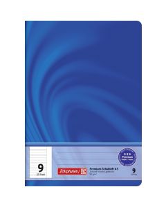 Brunnen Schulheft Vivendi A5 liniert Rand außen weiß Lineatur 9 blau 32 Blatt