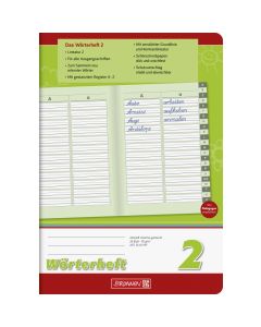 Brunnen Wörterheft A5 Lineatur 2