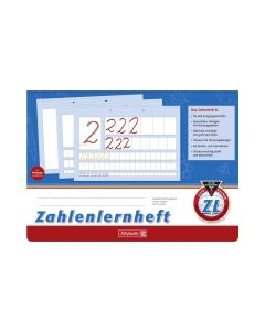 Brunnen Zahlenlernheft A4 Lin ZL quer