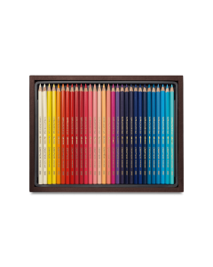 Caran d'Ache Buntstifte Supracolor® Soft Aquarelle im Holzkoffer 60 Stk.