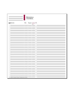 Time/system Compact Aktivitäten-Checkliste 16 Blatt