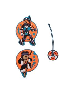DerDieDas Wechselbuttons Ninja Fighter 3-tlg.