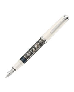 Pelikan Füllfederhalter Toledo M910 Weiß F - Special Edition