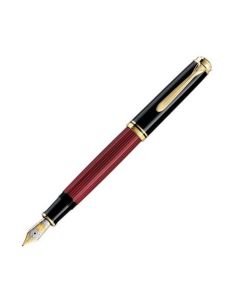 Pelikan Füllfederhalter Souverän M800 Schwarz-Rot