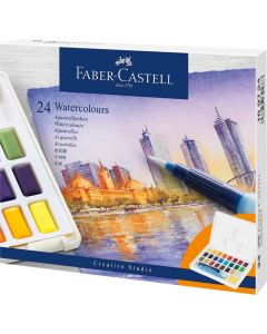 Faber-Castell Aquarellfarben in Näpfchen 24 Stk.