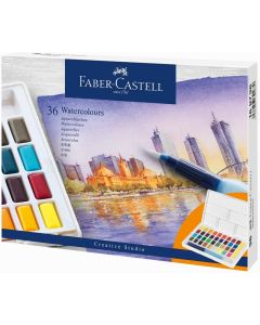 Faber-Castell Aquarellfarben in Näpfchen 36 Stk.
