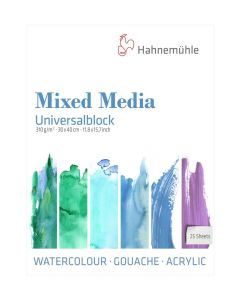 Hahnemühle Universalblock Mixed Media 30 x 40 cm
