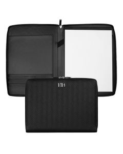 Hugo Boss Schreibmappe Herringbone Black A4